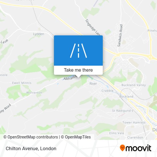 Chilton Avenue map