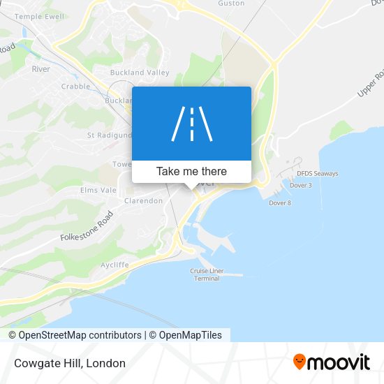 Cowgate Hill map