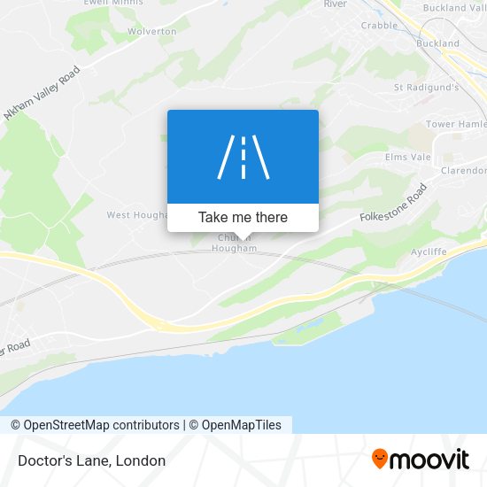 Doctor's Lane map
