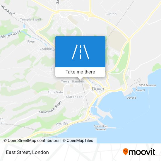 East Street map