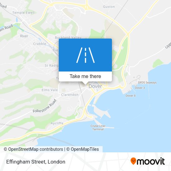 Effingham Street map