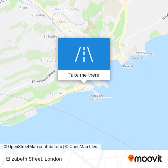Elizabeth Street map