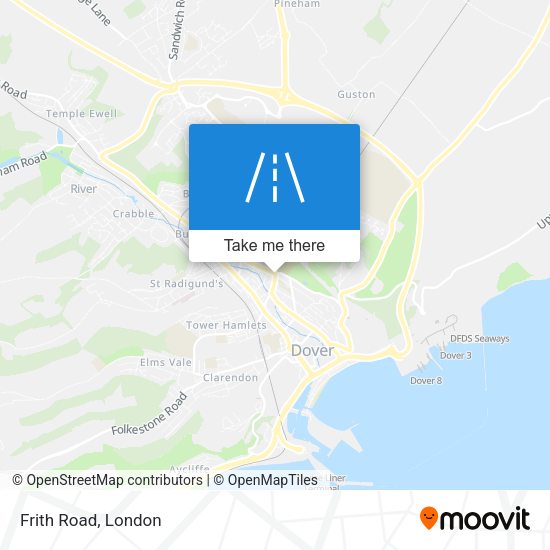 Frith Road map
