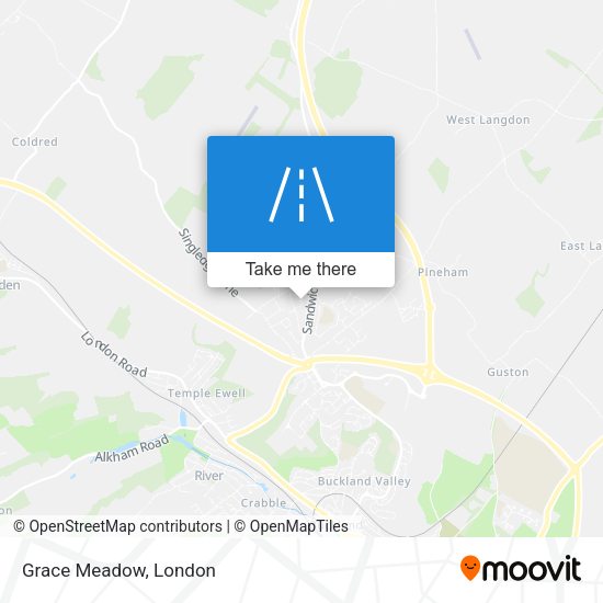 Grace Meadow map