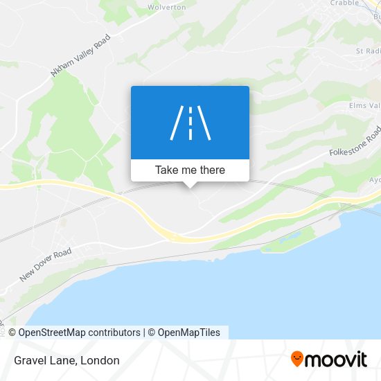 Gravel Lane map