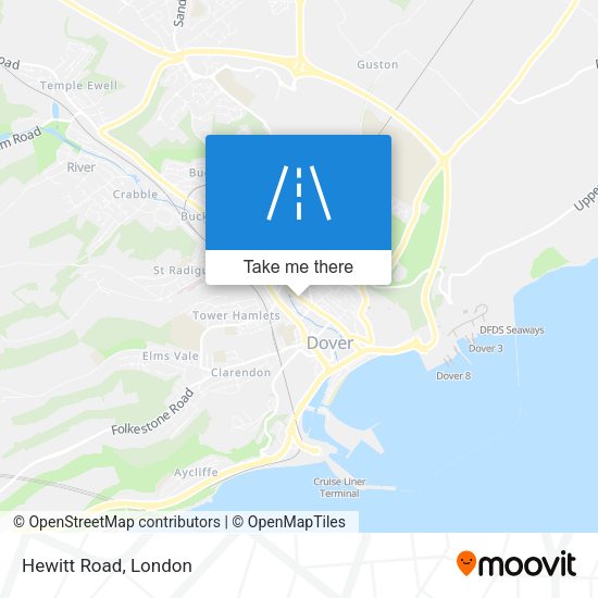 Hewitt Road map