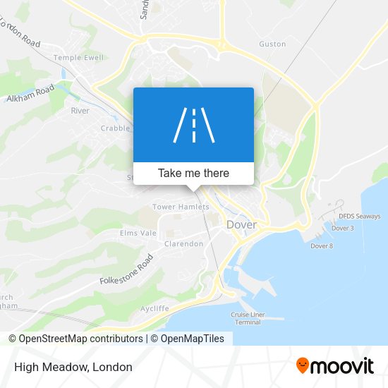 High Meadow map