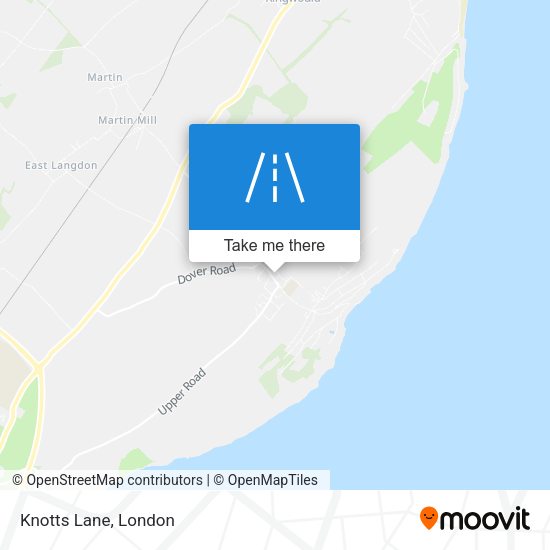 Knotts Lane map