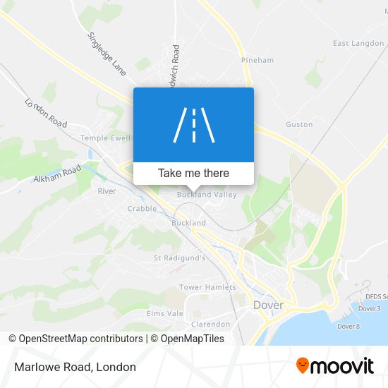 Marlowe Road map
