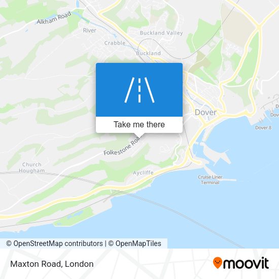 Maxton Road map