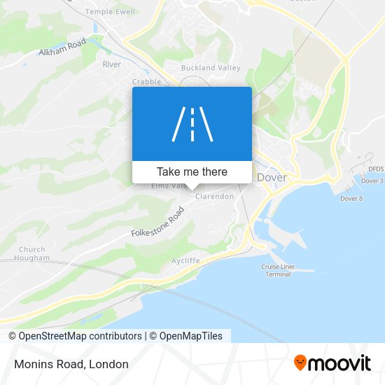Monins Road map