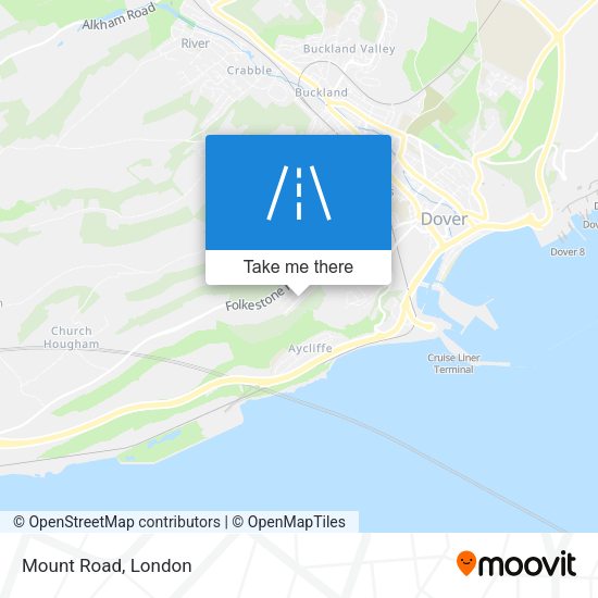 Mount Road map