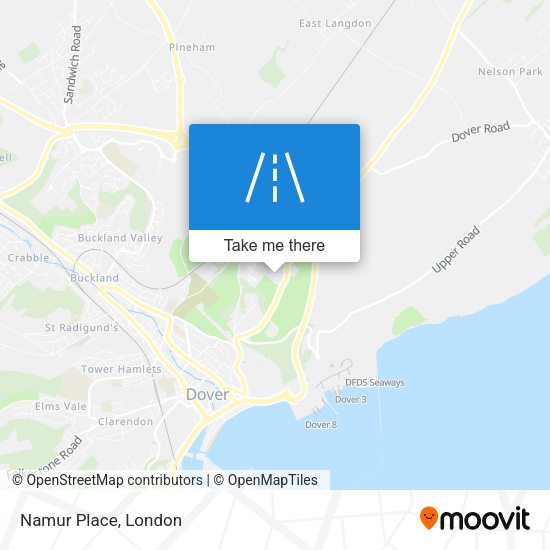 Namur Place map