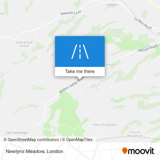 Newlyns Meadow map