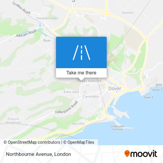 Northbourne Avenue map