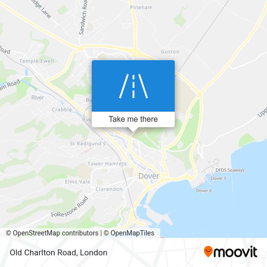 Old Charlton Road map