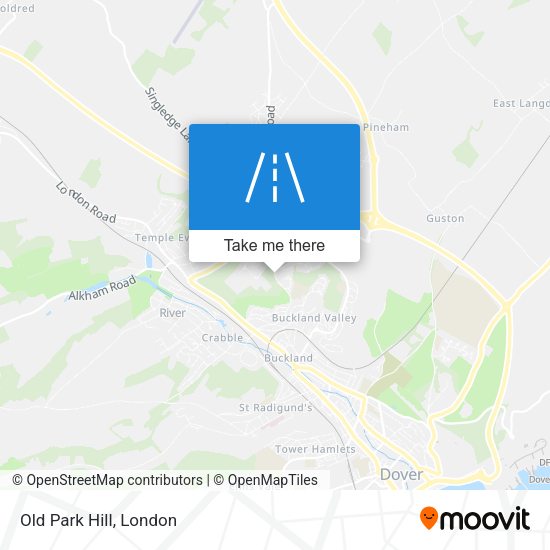 Old Park Hill map