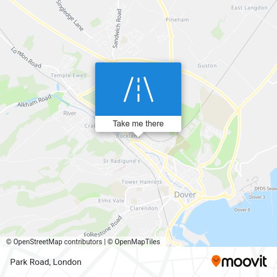 Park Road map