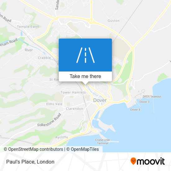 Paul's Place map