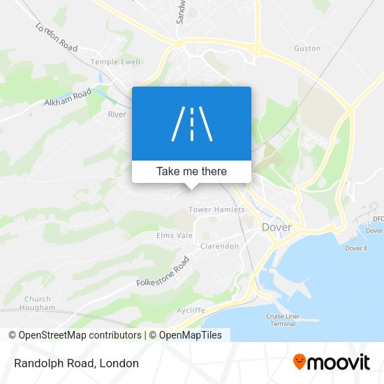 Randolph Road map