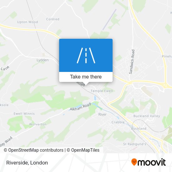Riverside map