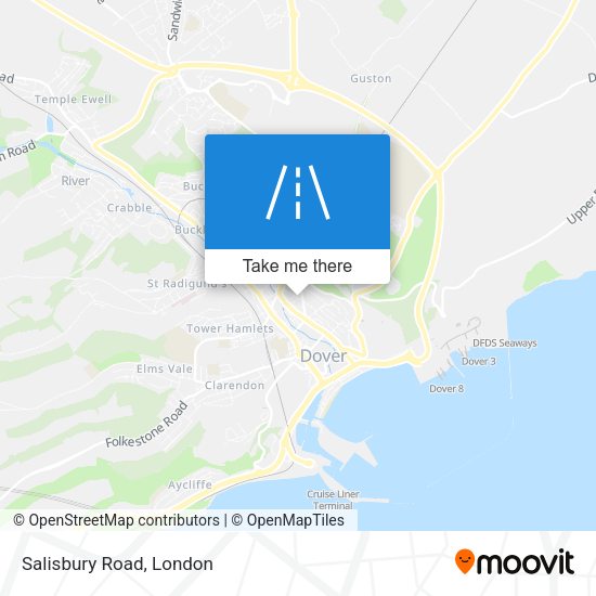 Salisbury Road map