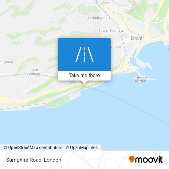 Samphire Road map