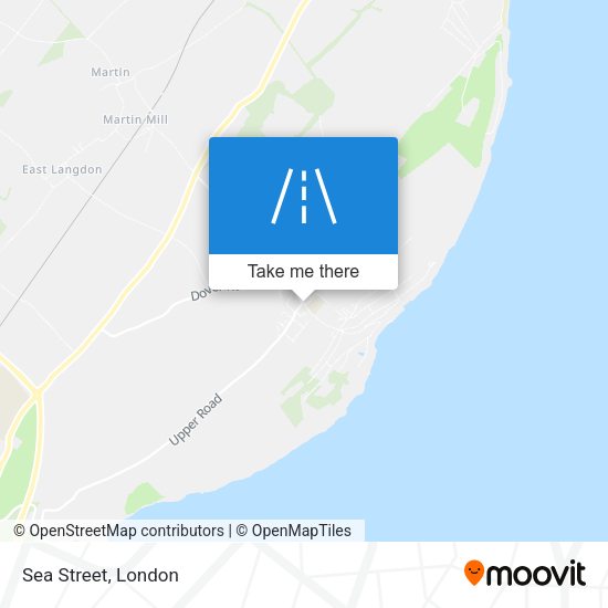 Sea Street map