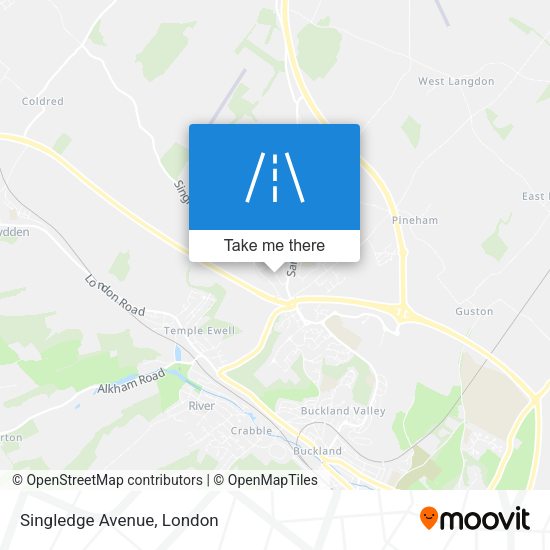 Singledge Avenue map