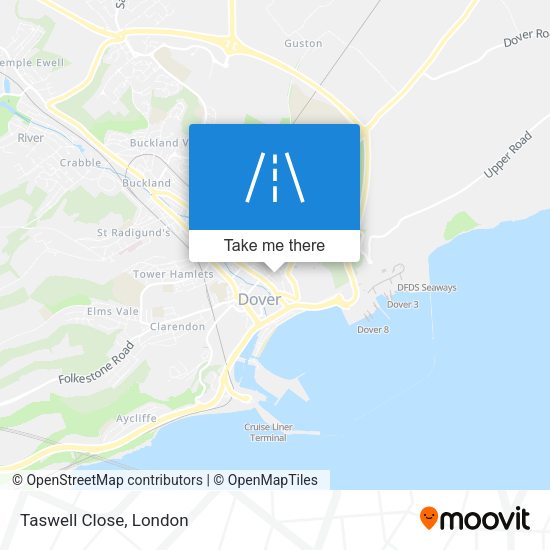 Taswell Close map