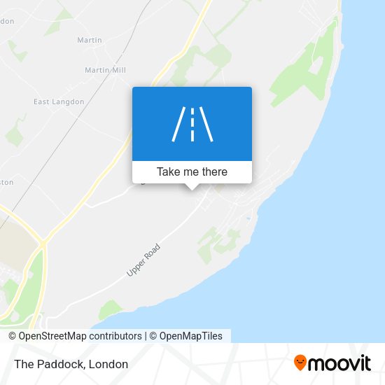 The Paddock map