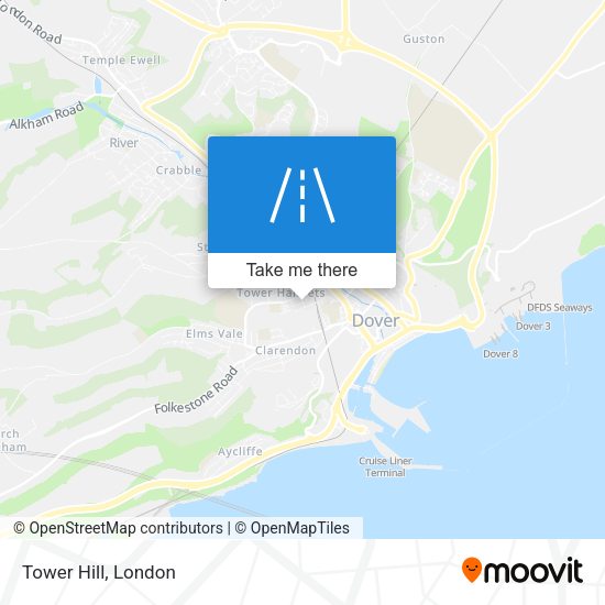 Tower Hill map