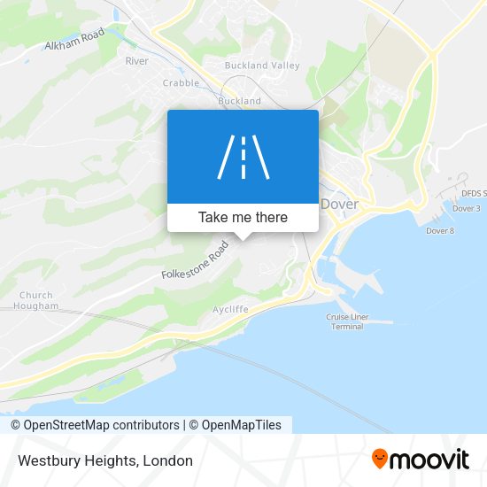 Westbury Heights map