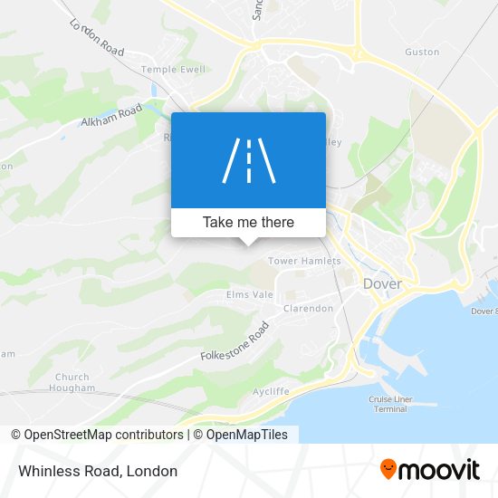 Whinless Road map