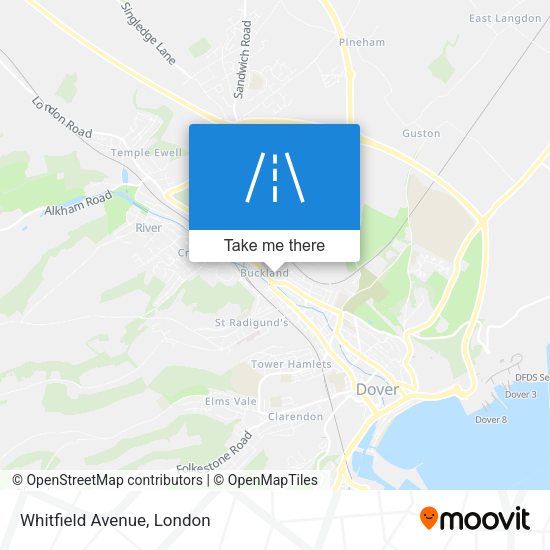 Whitfield Avenue map