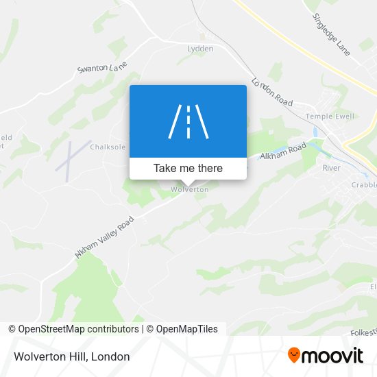 Wolverton Hill map