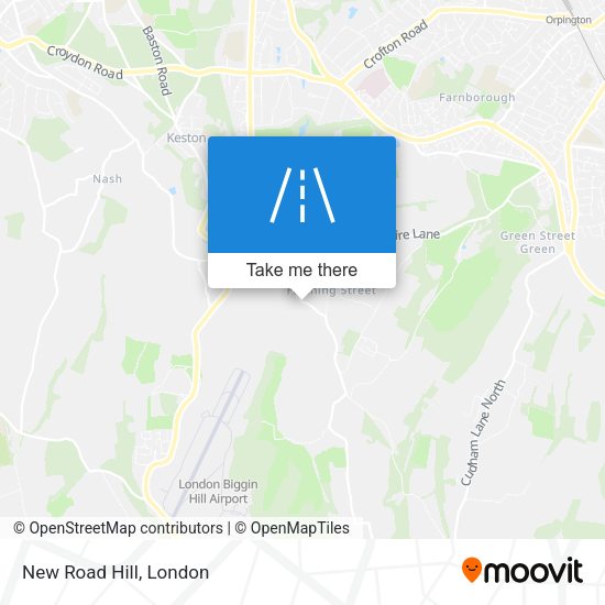 New Road Hill map
