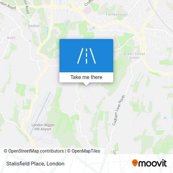 Stalisfield Place map