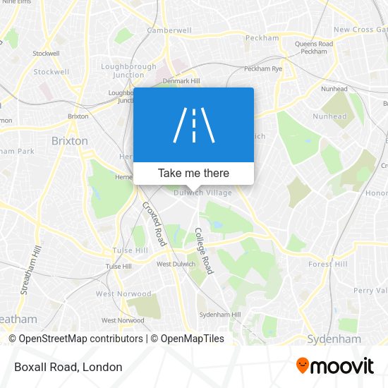 Boxall Road map