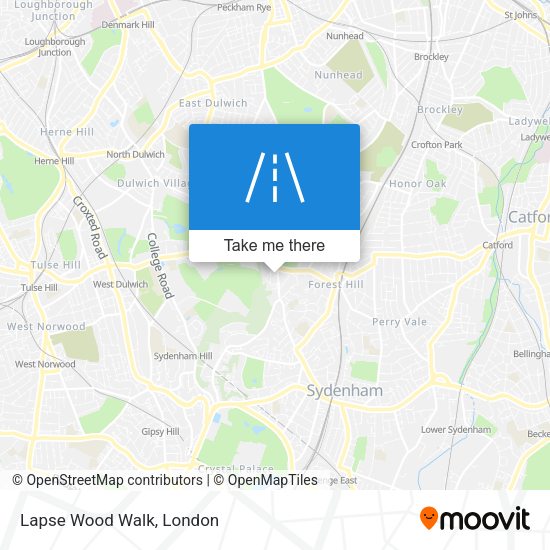 Lapse Wood Walk map