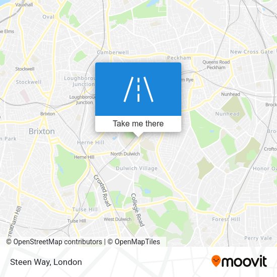 Steen Way map