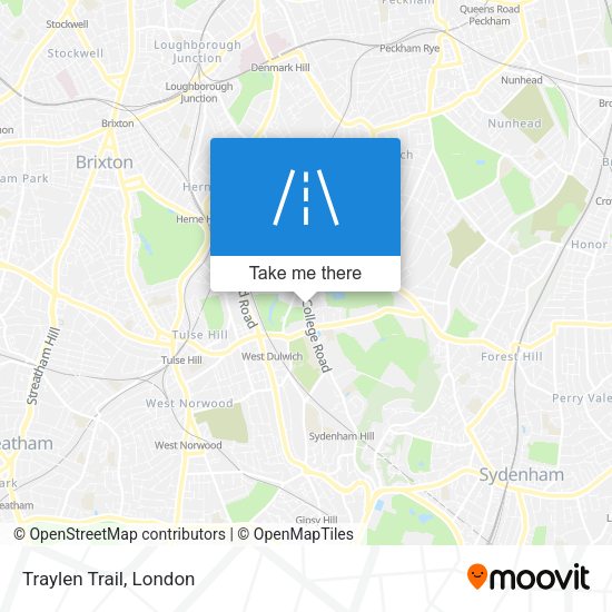 Traylen Trail map