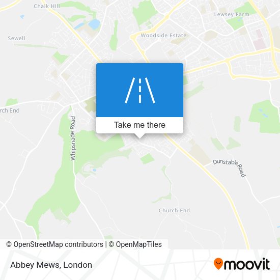Abbey Mews map