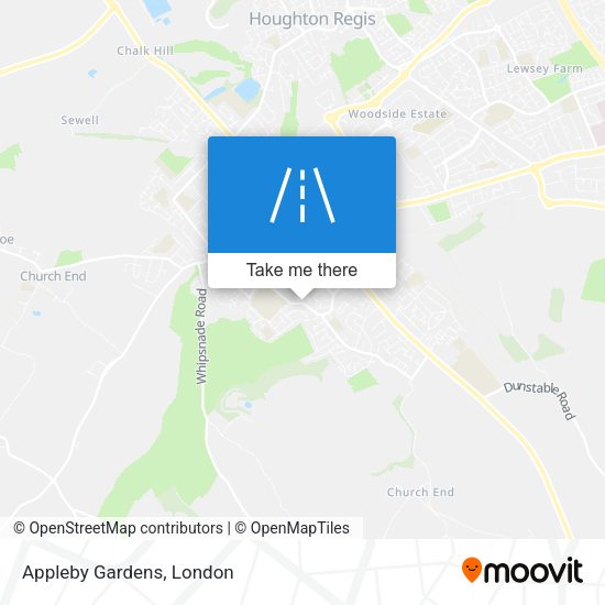 Appleby Gardens map