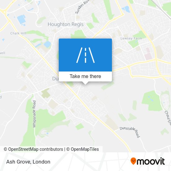 Ash Grove map