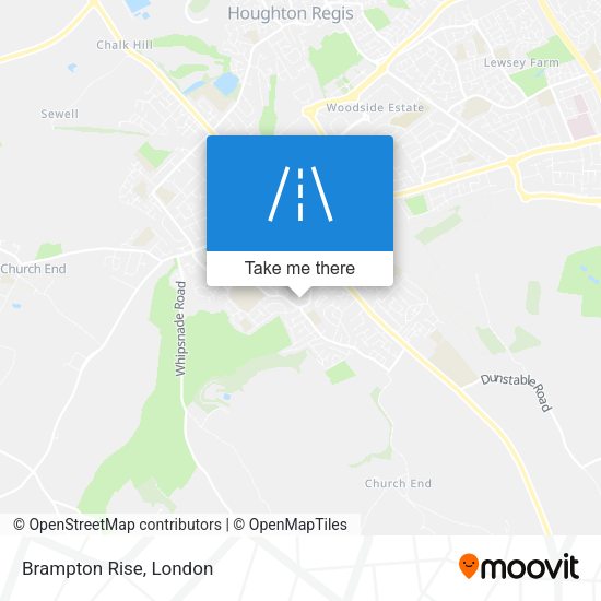 Brampton Rise map