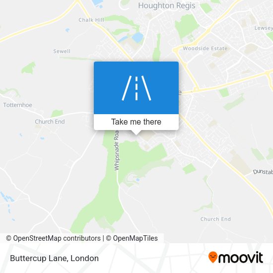 Buttercup Lane map
