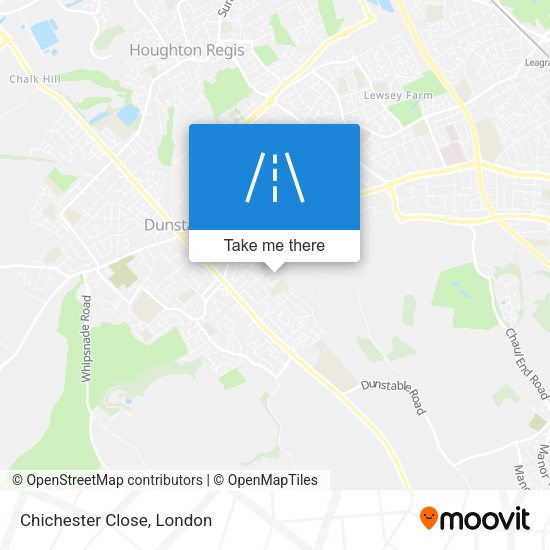 Chichester Close map