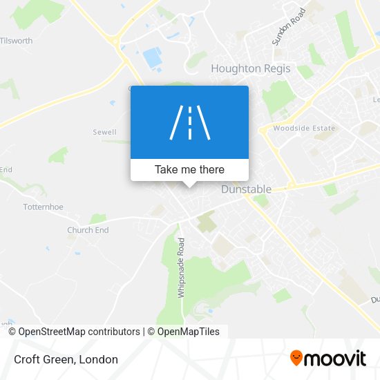 Croft Green map