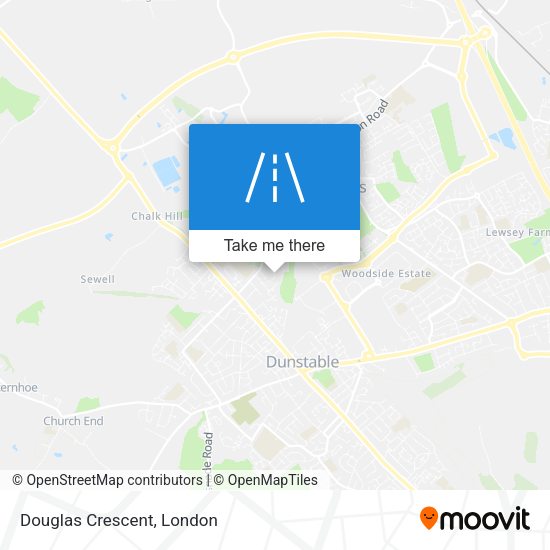 Douglas Crescent map